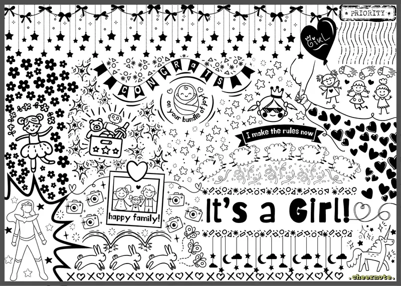 New Baby card