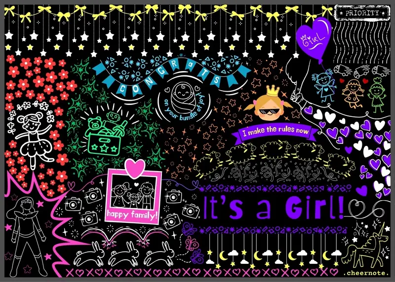 New Baby card