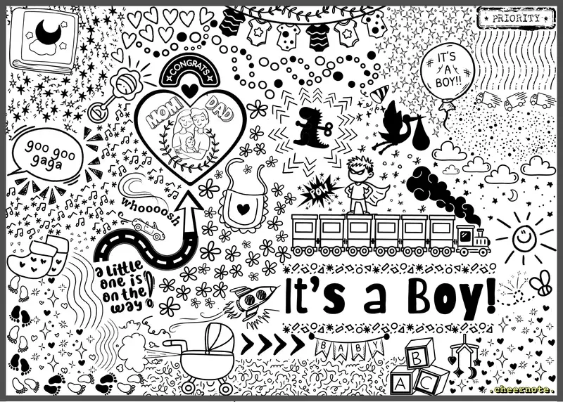 New Baby card