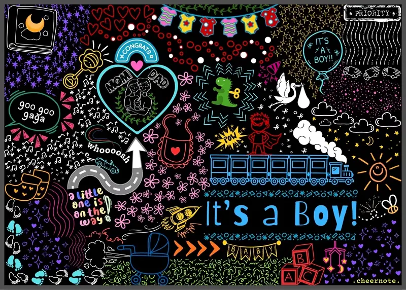 New Baby card