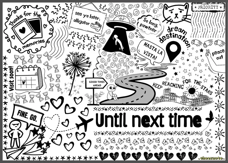 Farewell card